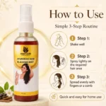Roopvedic Hair Blacking Mist – 100ml - Image 4